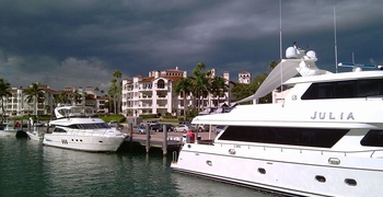 Fisher island from the water 6