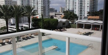 The pool at 50 Biscayne