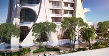 One Thousand Museum Park located in Downtown Miami popular B