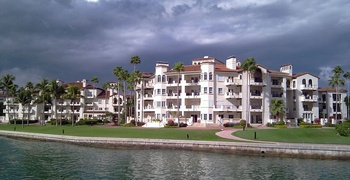 Fisher island from the water 2