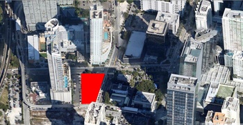 SLS Hotel and Residences footprint
