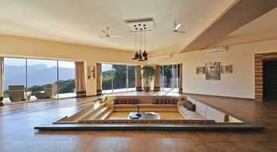 SUNKEN LIVING ROOMS MAKING A COMEBACK 