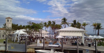 Fisher island from the water 1